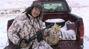 They say you can't call coyotes in the wind this is #2 of the day